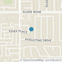 Map location of 515 Essex Place, Euless, TX 76039