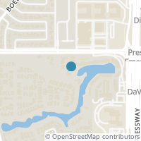 Map location of 9 Hallshire Court, Dallas, TX 75225
