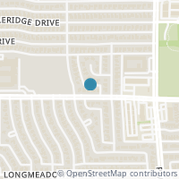 Map location of 10515 Walnut Hill Lane, Dallas, TX 75238