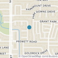 Map location of 7740 Summerbrook Circle, Fort Worth, TX 76137