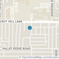 Map location of 9927 Lenel Place, Dallas, TX 75220