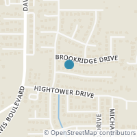 Map location of 8509 Crestview Drive, North Richland Hills, TX 76182