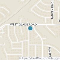 Map location of 3228 Oakdale Dr, Hurst TX 76054