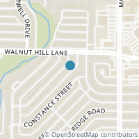 Map location of 9990 Chireno Street, Dallas, TX 75220