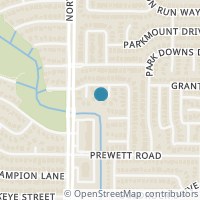 Map location of 7755 Sunnydale Court, Fort Worth, TX 76137