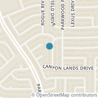 Map location of 7625 Lawnsberry Drive, Fort Worth, TX 76137