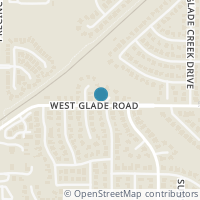 Map location of 3301 Oakdale Court, Hurst, TX 76054