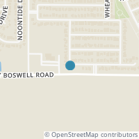 Map location of 5325 Wheat Sheaf Trl, Fort Worth TX 76179