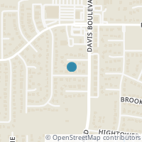 Map location of 8313 Juniper Drive, North Richland Hills, TX 76182