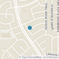 Map location of 5401 Stonelake Drive, Haltom City, TX 76137