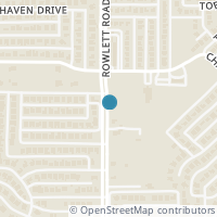 Map location of 2004 Naples Drive #19, Rowlett, TX 75088