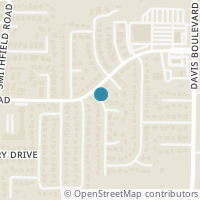 Map location of 7664 Resting Mews Lane, North Richland Hills, TX 76182