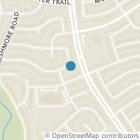 Map location of 5208 Glen Springs Trail, Fort Worth, TX 76137
