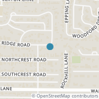 Map location of 4420 Ridge Road, Dallas, TX 75229