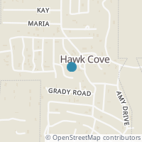 Map location of 9351 Sheree Cir, Quinlan TX 75474