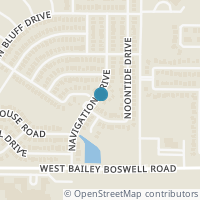 Map location of 5709 Navigation Court, Fort Worth, TX 76179