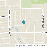 Map location of 7021 Oakfield Corner Court, North Richland Hills, TX 76182