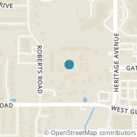 Map location of 3764 Shumard Oak Lane, Colleyville, TX 76034