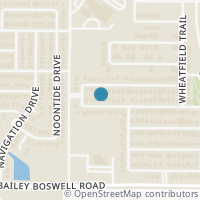 Map location of 5424 Threshing Drive, Fort Worth, TX 76179