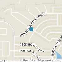 Map location of 6005 Misty Breeze Drive, Fort Worth, TX 76179