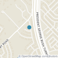 Map location of 4509 Amanda Ct, Rowlett TX 75088