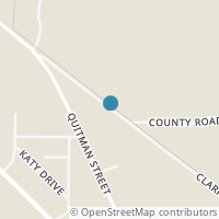 Map location of 817 Clark Drive, Ferris, TX 75125
