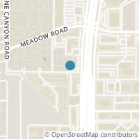 Map location of 7919 Meadow Park Dr #111, Dallas TX 75230