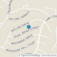 Map location of 7624 Quail Ridge Street, Fort Worth, TX 76179