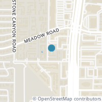 Map location of 10228 Regal Oaks Drive #A, Dallas, TX 75230