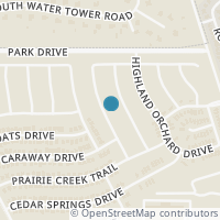 Map location of 9100 Pearfield Road, Fort Worth, TX 76179