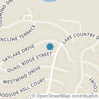 Map location of 7604 Quail Ridge St, Fort Worth TX 76179