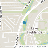 Map location of 7660 Skillman Street #203, Dallas, TX 75231