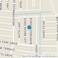 Map location of 8009 Berrybrook Drive, Watauga, TX 76148