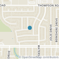 Map location of 8100 Broken Arrow Road, Fort Worth, TX 76137