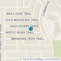 Map location of 400 Mystic River Trail, Fort Worth, TX 76131
