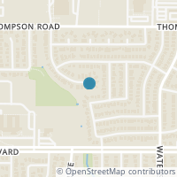 Map location of 8113 Heritage Place Drive, Fort Worth, TX 76137