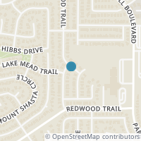 Map location of 8204 Ross Lake Drive, Fort Worth, TX 76137