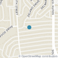 Map location of 318 W Daugherty Drive, Garland, TX 75041