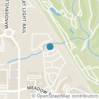 Map location of 8233 Nunley Lane, Dallas, TX 75231