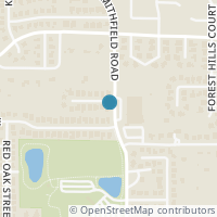 Map location of 7828 Vineyard Court, North Richland Hills, TX 76182