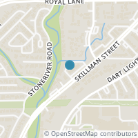 Map location of 8109 Skillman St #1024, Dallas TX 75231