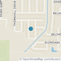 Map location of 8112 Kentwood Drive, North Richland Hills, TX 76182