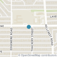 Map location of 6622 Royal Lane, Dallas, TX 75230