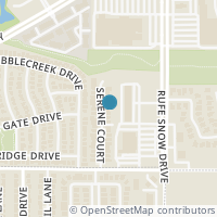 Map location of 2131 Serene Court, Keller, TX 76248