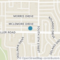 Map location of 521 W Miller Road, Garland, TX 75041