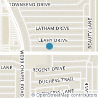 Map location of 3239 Royal Lane, Dallas, TX 75229