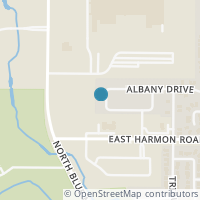 Map location of 809 Albany Dr, Fort Worth TX 76131