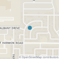 Map location of 1229 Shalimar Dr, Fort Worth TX 76131