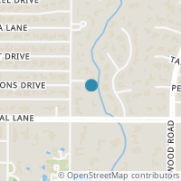 Map location of 10848 Strait Lane Circle, Dallas, TX 75229
