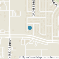 Map location of 8608 Meredith Lane, Fort Worth, TX 76244